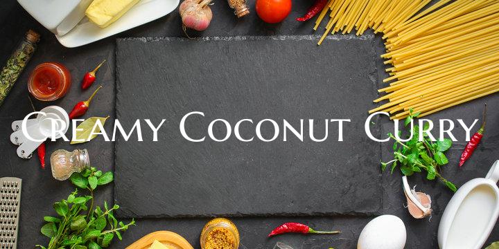 Creamy Coconut Curry
